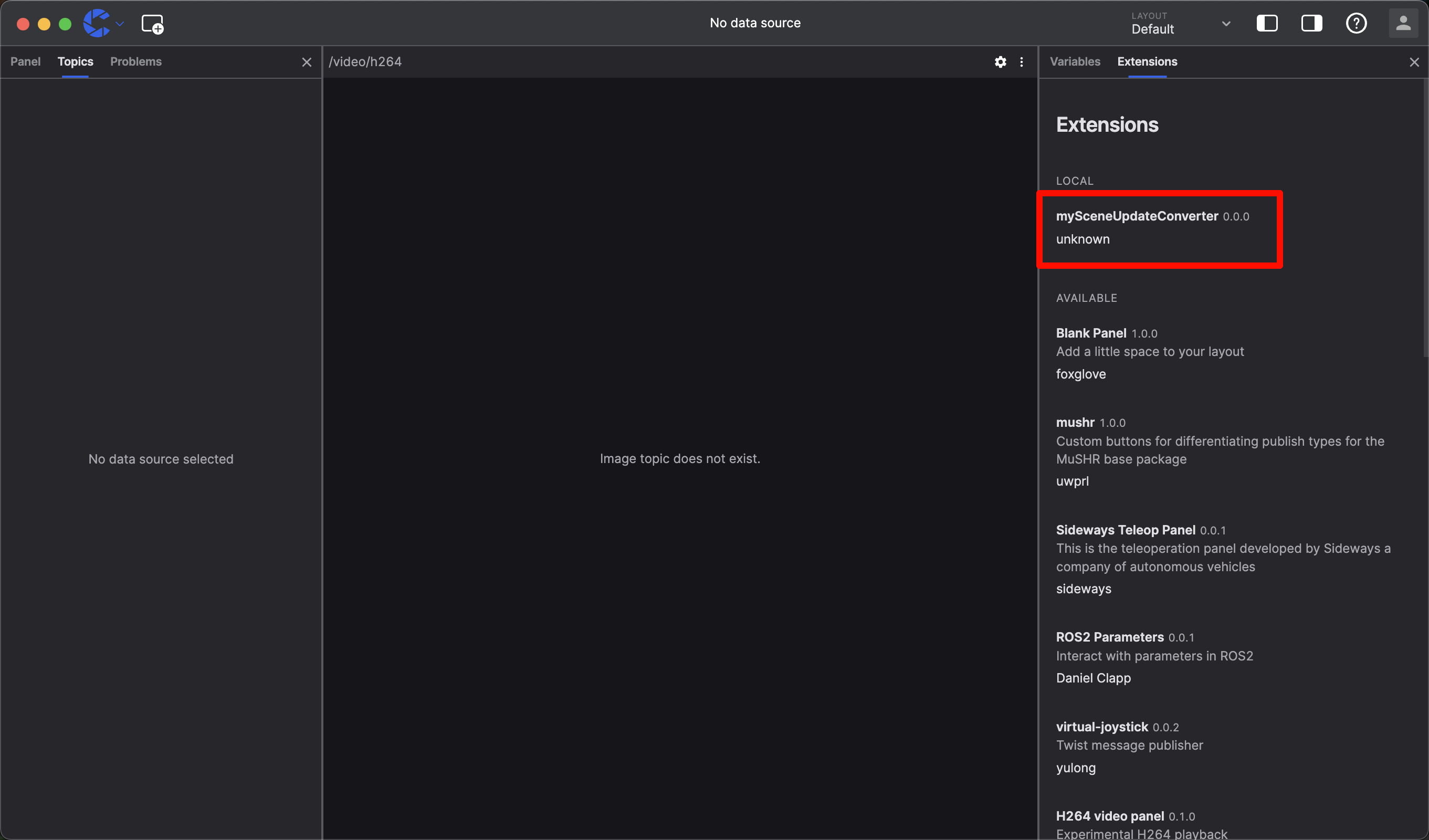 extensionList